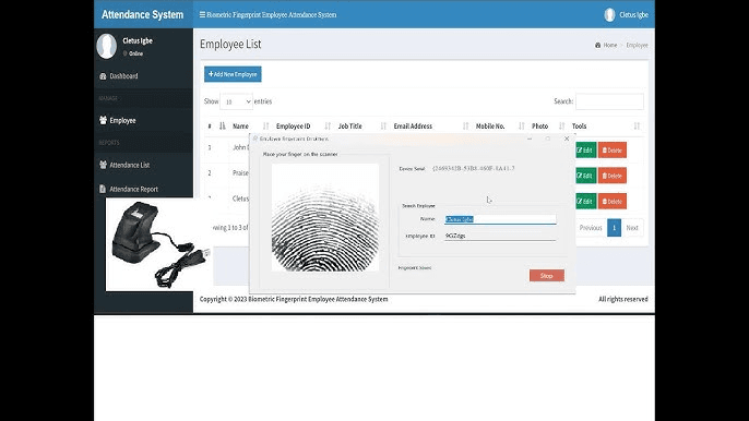 ABIS Biometrics interface